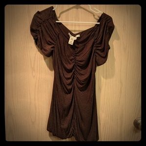 Short Sleeve Ruched Top